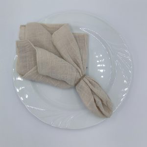 Tygservetter BEIGE 2